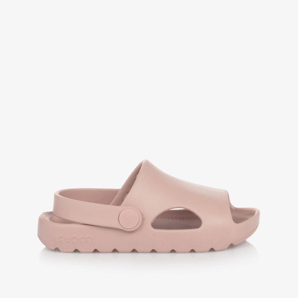 Liewood-Rose Pink Clog Sandals | Childrensalon
