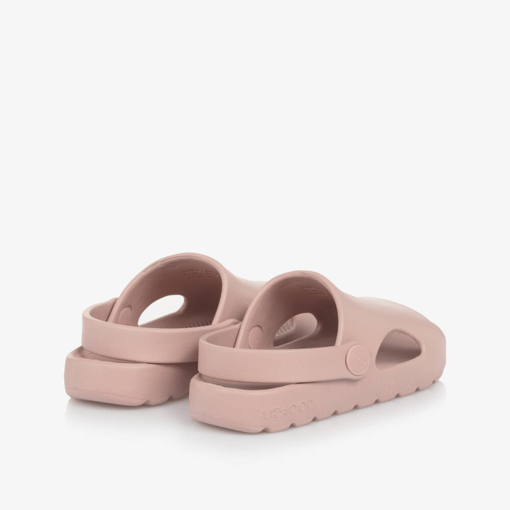 Liewood-Rose Pink Clog Sandals | Childrensalon