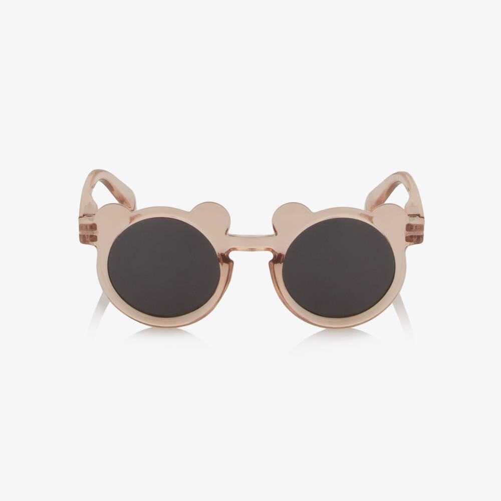 Liewood-Rose Pink Transparent Bear Sunglasses | Childrensalon