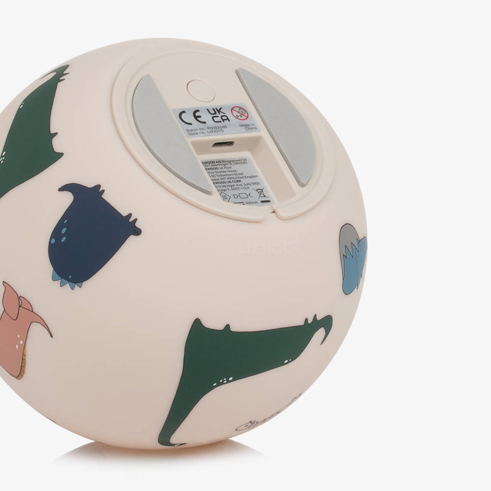 Liewood-Yuki Nightlight in Dinosaur Print (14cm) | Childrensalon