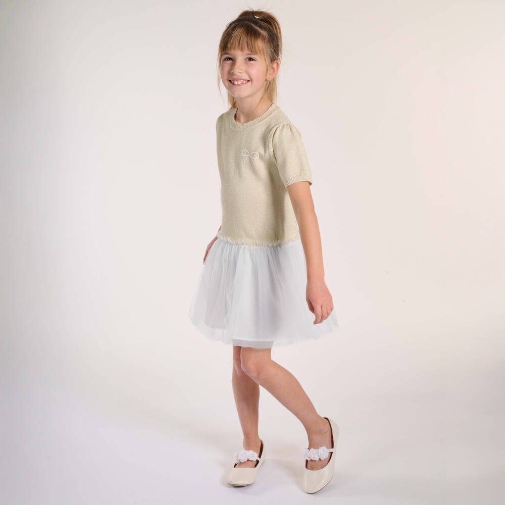 Gilet Lili Gaufrette Pour Fille 2 Ans - En Alpaga - Couleur Beige - Occasion Très Bon état