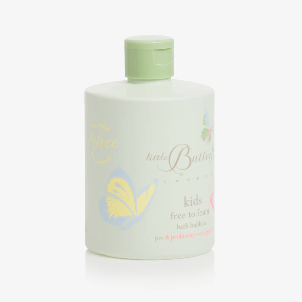 Little Butterfly London-Kids Free To Foam Bath Bubbles (300ml) | Childrensalon