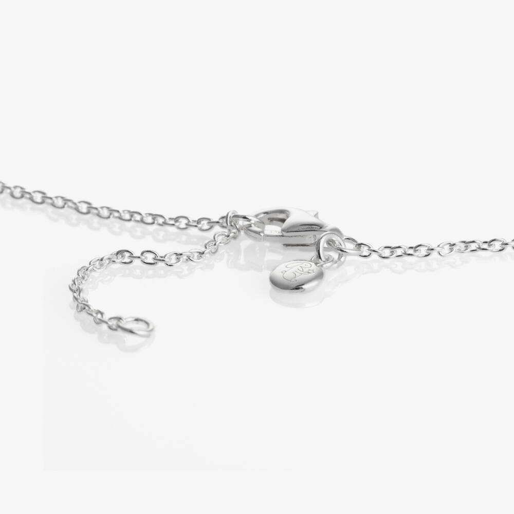 Little Star-Girls Sterling Silver & Gold Heart Necklace | Childrensalon
