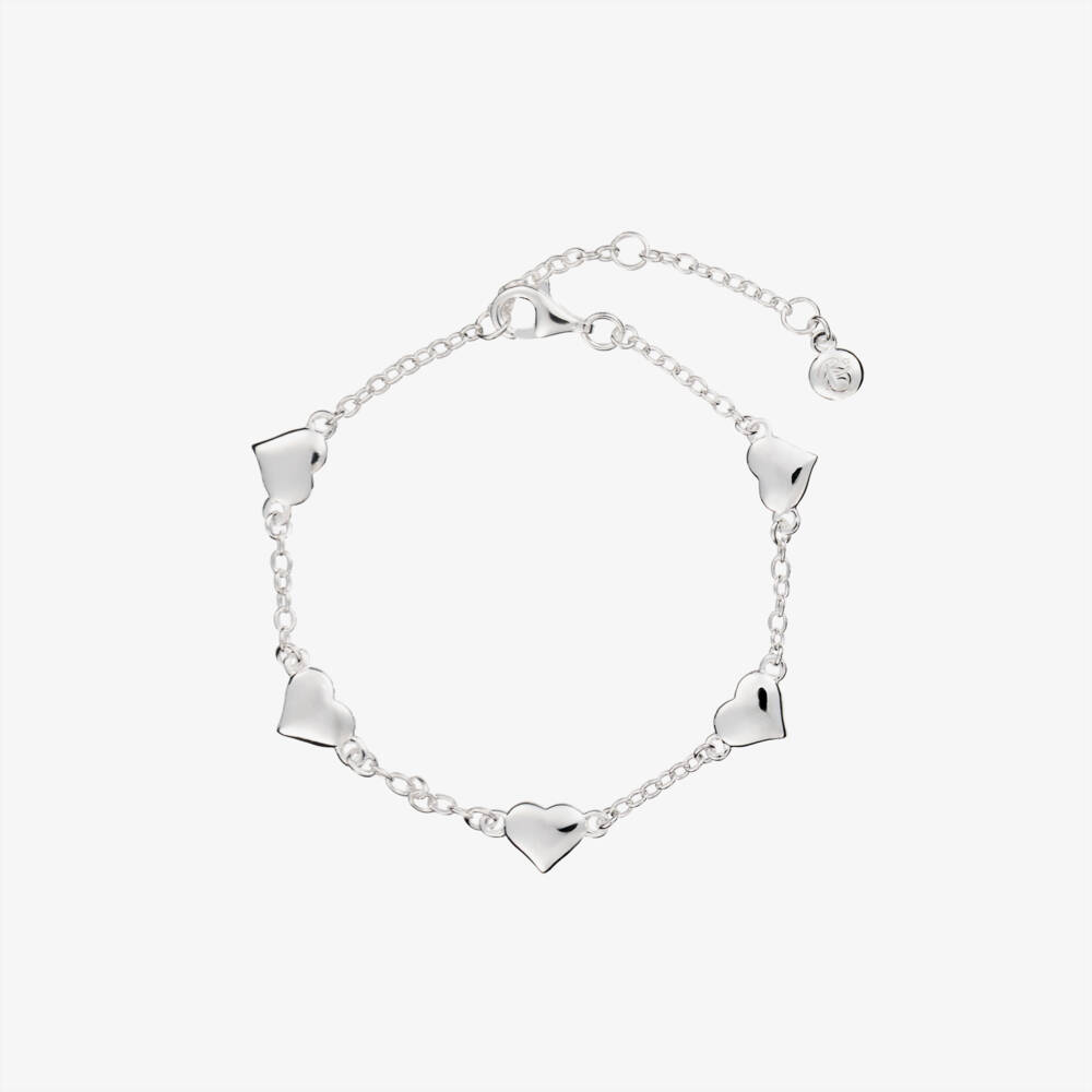 Little Star-سوار بقلوب فضة استرليني | Childrensalon