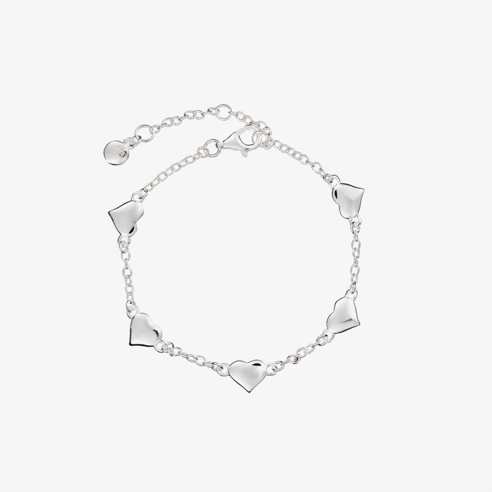 Little Star-سوار بقلوب فضة استرليني | Childrensalon