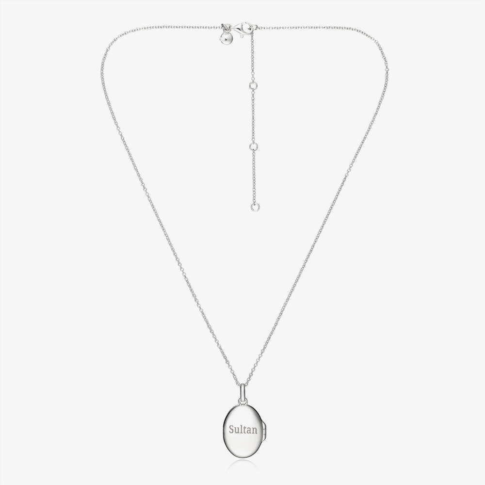 Little Star-قلادة فضية مخصصة (41 سم) | Childrensalon