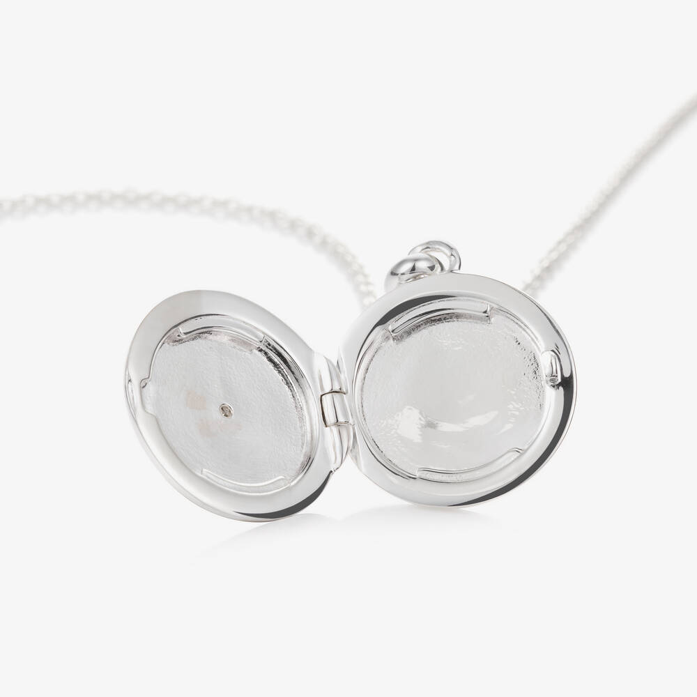 Little Star-قلادة فضية مخصصة (38 سم) | Childrensalon