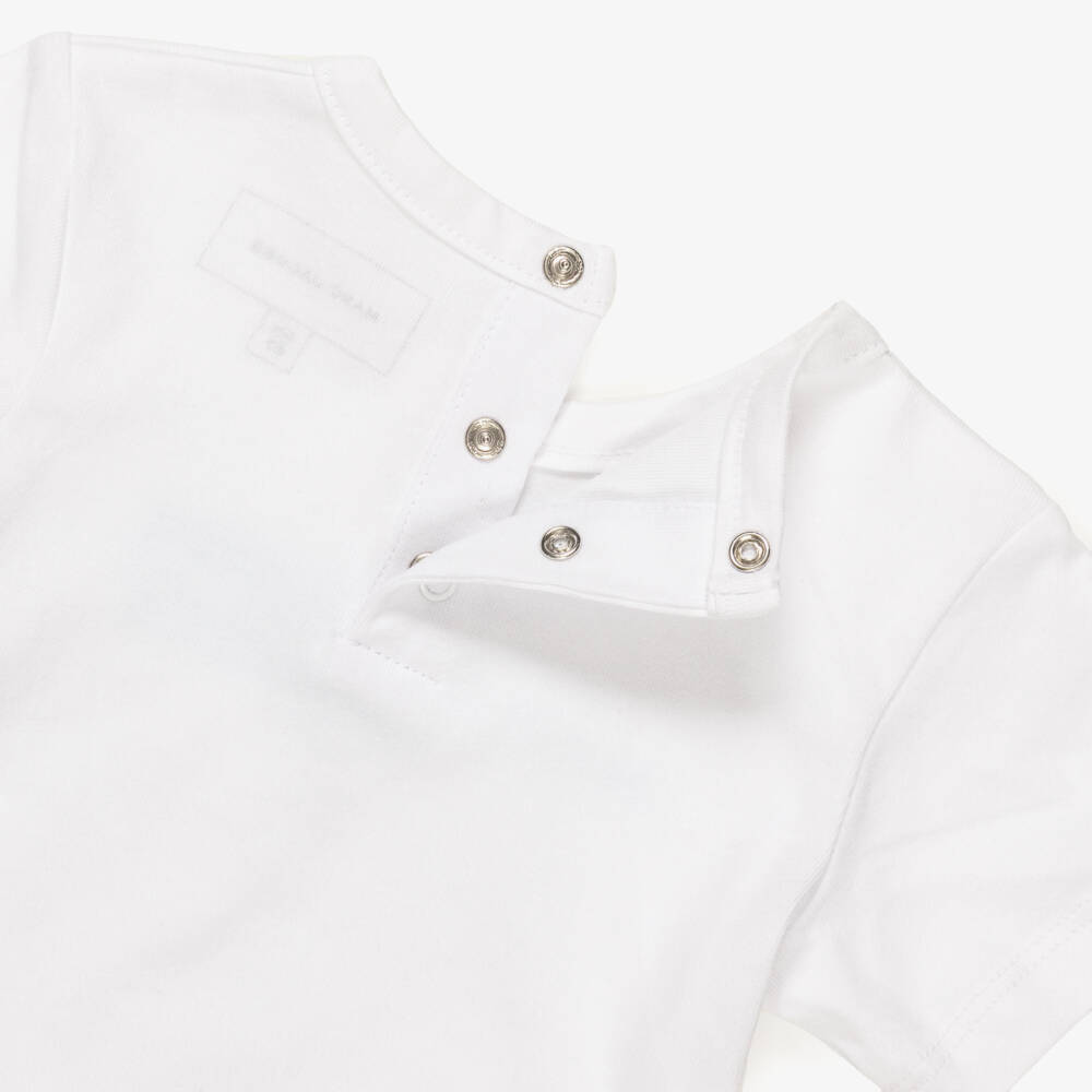 MARC JACOBS-Baby Boys Blue & White Checkerboard Print Tracksuit Set | Childrensalon