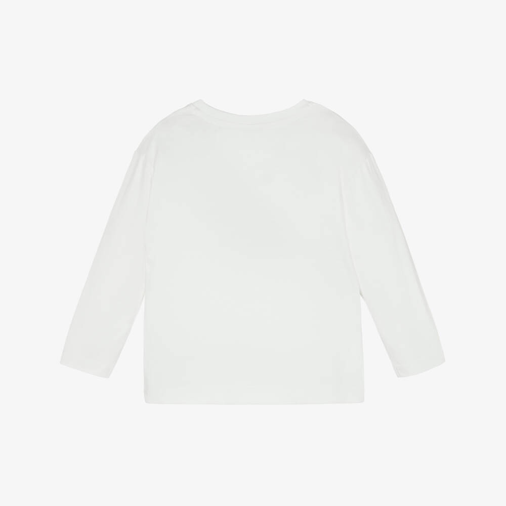 MARC JACOBS-Boys Ivory Biker Belt Bag Cotton Top | Childrensalon