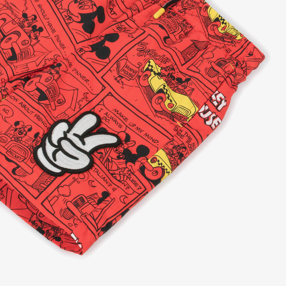 MARC JACOBS-Boys Red Disney Swim Shorts | Childrensalon