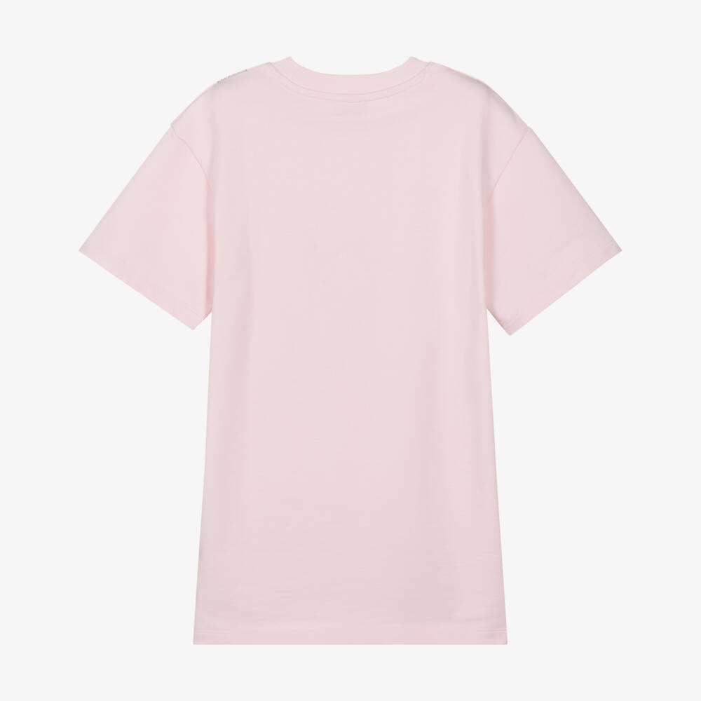 MARC JACOBS-Платье розовое с принтом сумки Snapshot | Childrensalon