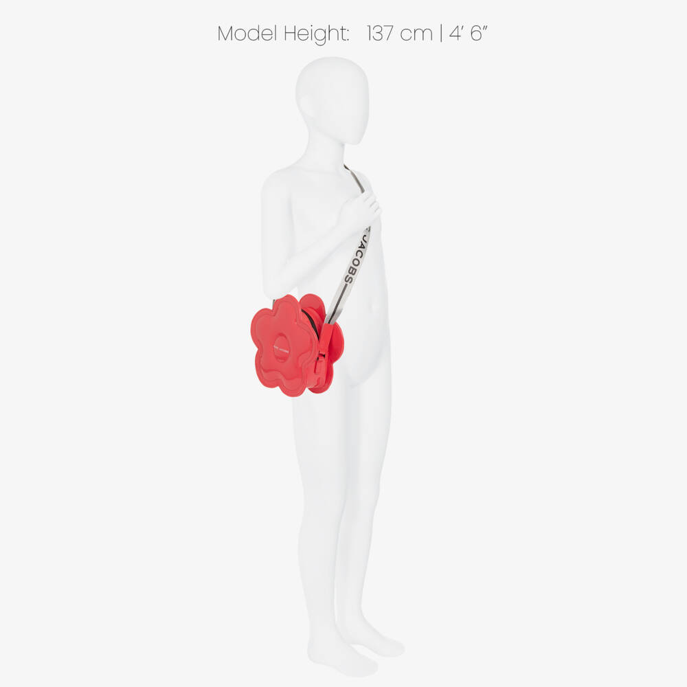 MARC JACOBS-Girls Pink Daisy Cross-Body Bag (20cm) | Childrensalon