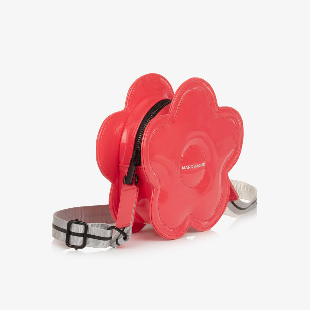 MARC JACOBS-Girls Pink Daisy Cross-Body Bag (20cm) | Childrensalon