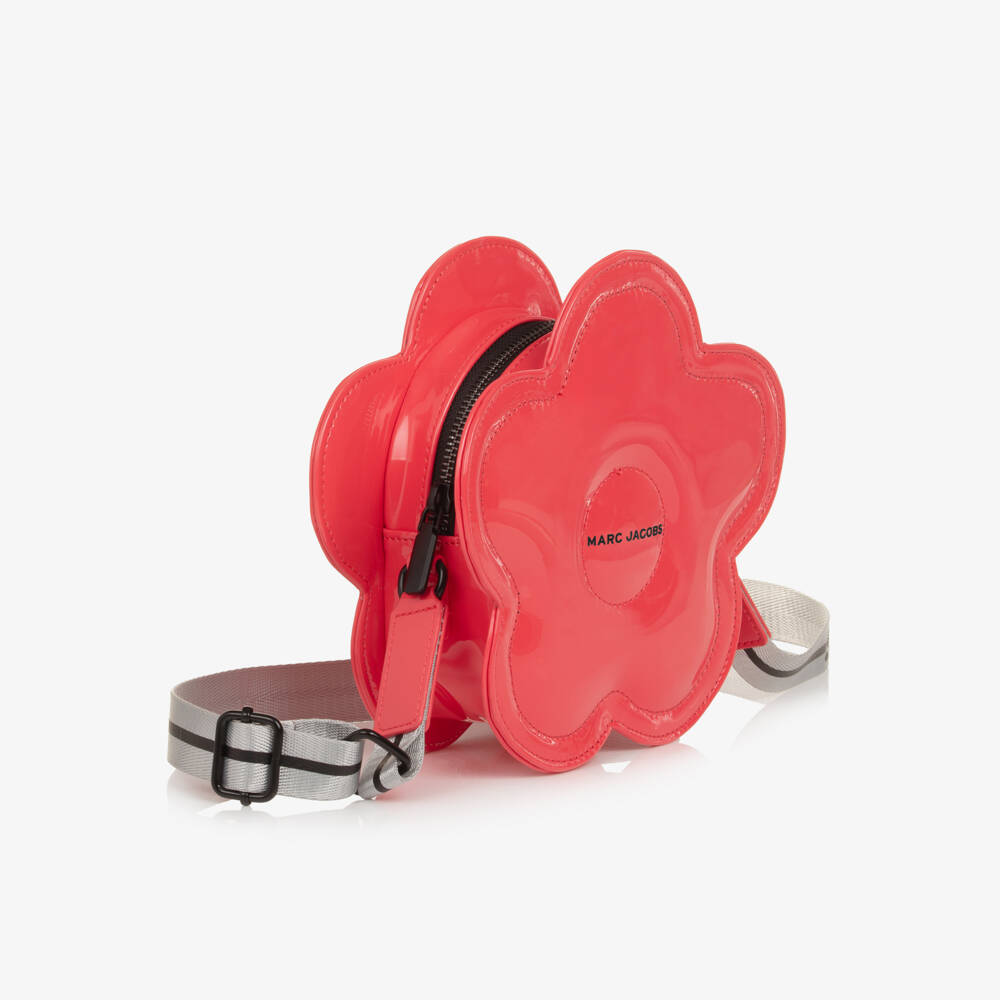 MARC JACOBS-Girls Pink Daisy Cross-Body Bag (20cm) | Childrensalon