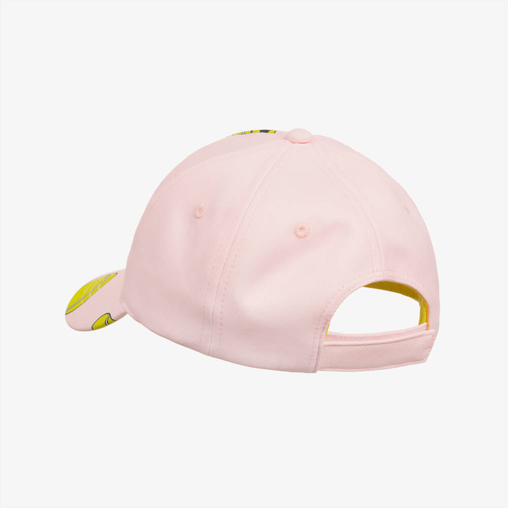 MARC JACOBS-Girls Pink Mickey Mouse Tennis Cap | Childrensalon