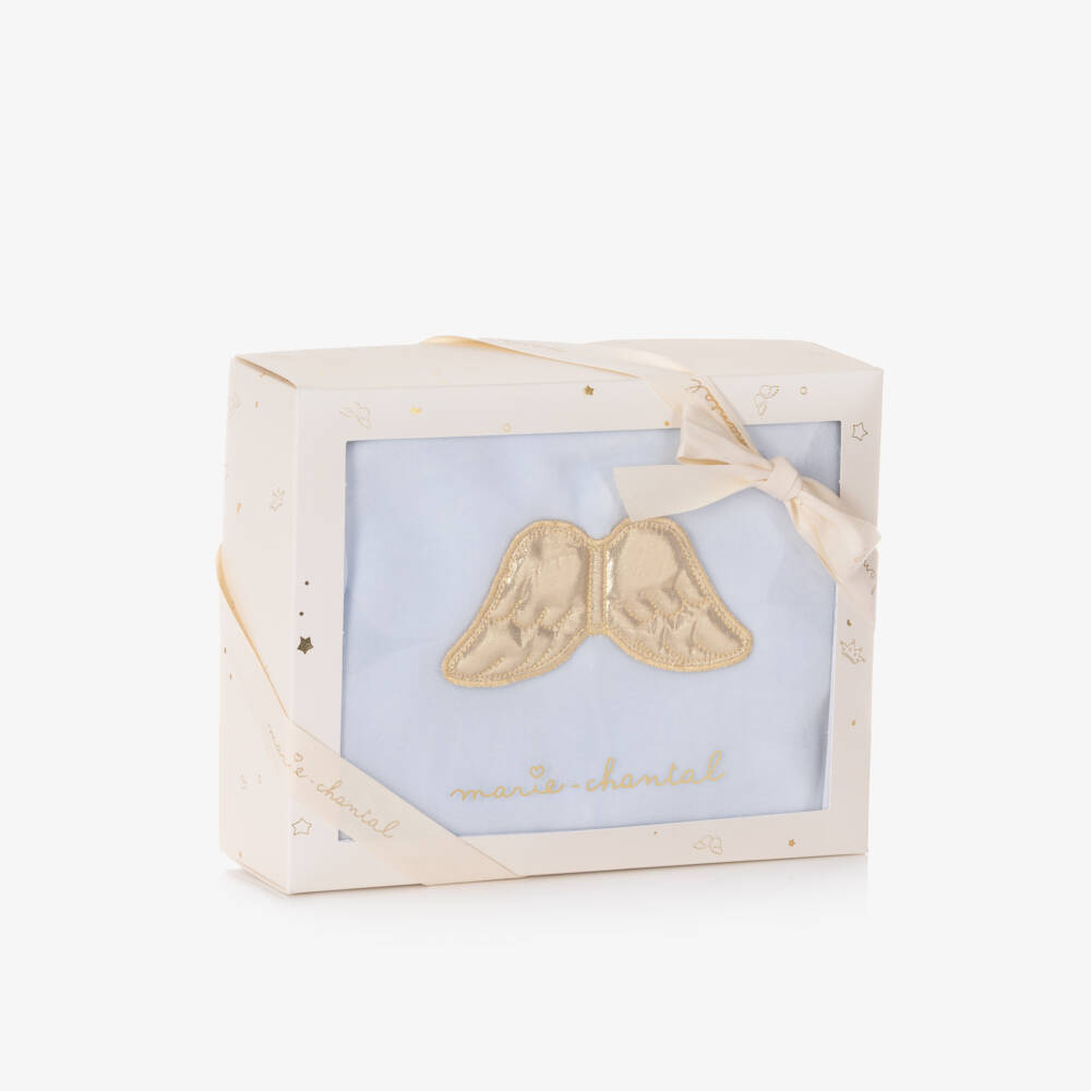 Marie-Chantal-Голубой комбинезон с крылышками ангела | Childrensalon