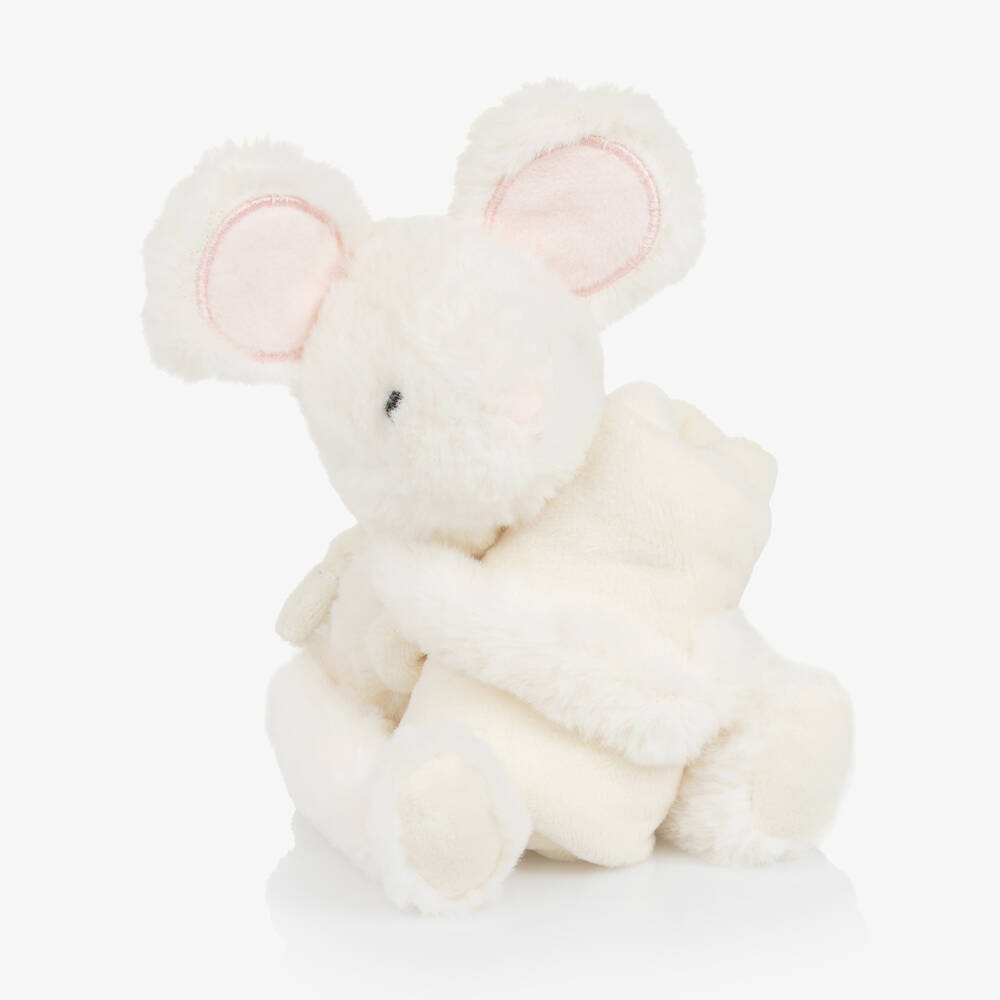 Marie-Chantal-Ivory Ody Mouse Doudou (20cm) | Childrensalon