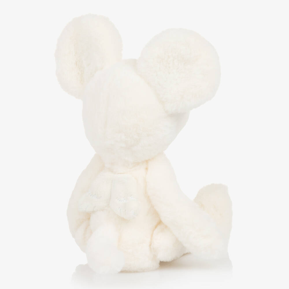 Marie-Chantal-Ivory Ody The Mouse Soft Toy & Baby Hairbrush Gift Set | Childrensalon