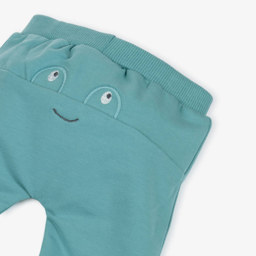 Mayoral Newborn-Baby Boys Green Tortoise & Friends Tracksuit Set | Childrensalon