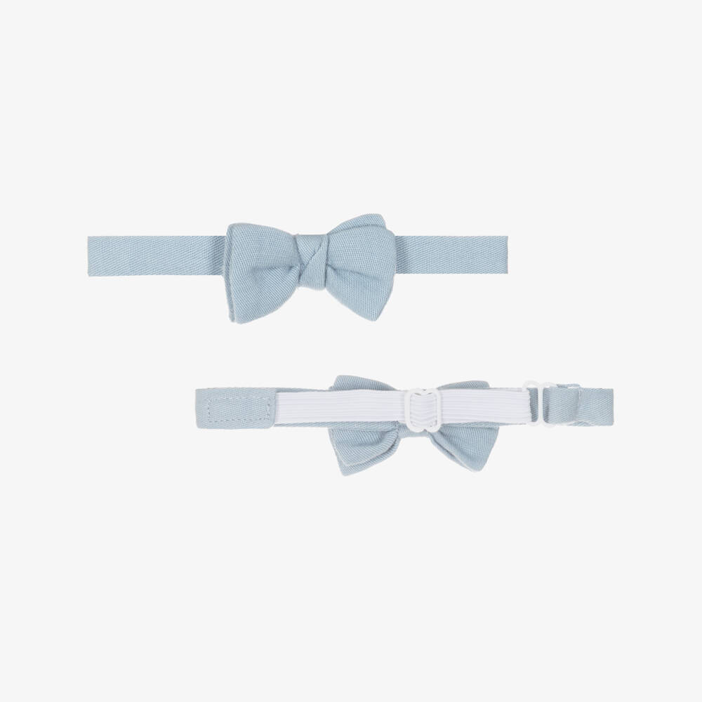 Mayoral Newborn-قميص بربطة عنق قطن لون أبيض للأولاد الرضع | Childrensalon