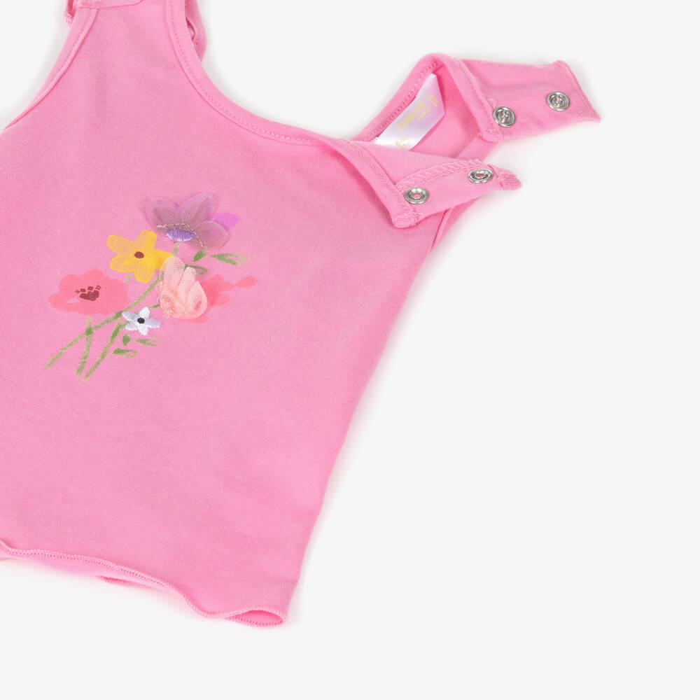 Mayoral Newborn-Baby Girls Floral Print Beach Set (UPF40+) | Childrensalon