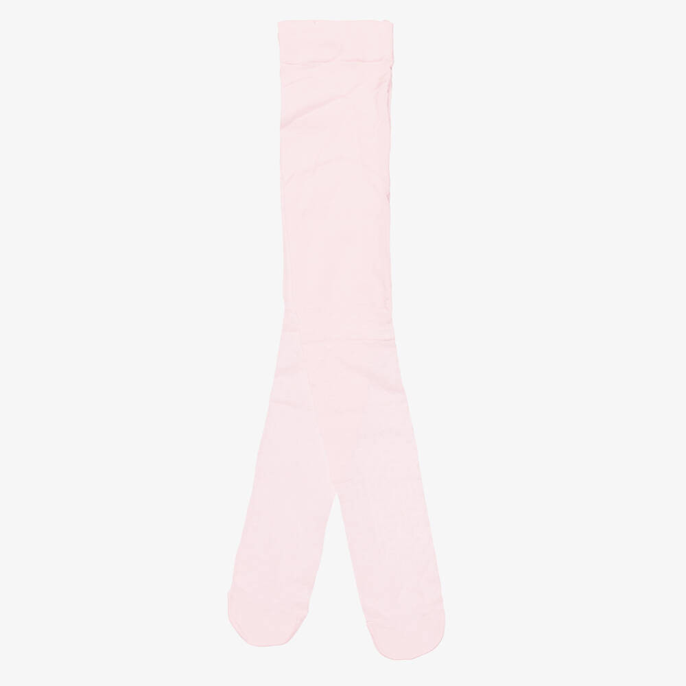 Mayoral Newborn-Baby Girls Pale Pink Polka Dot Tights | Childrensalon