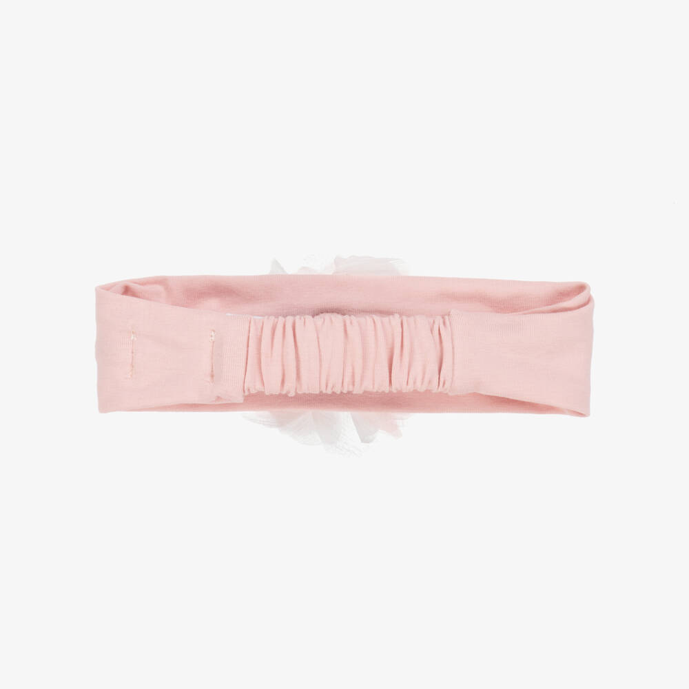 Mayoral Newborn-Baby Girls Pink 3D Flower Headband | Childrensalon