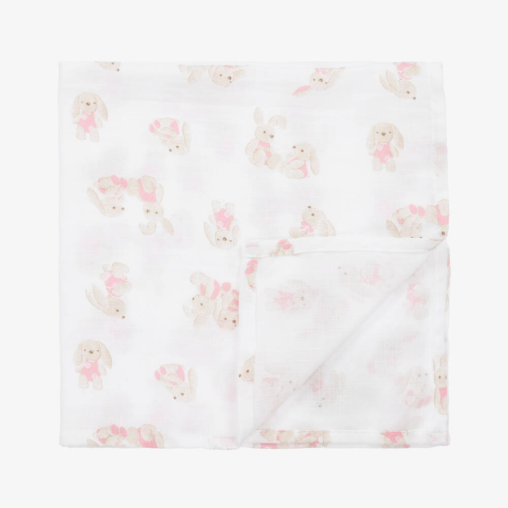 Mayoral-Baby Girls Pink Cotton Muslins (3 Pack) | Childrensalon