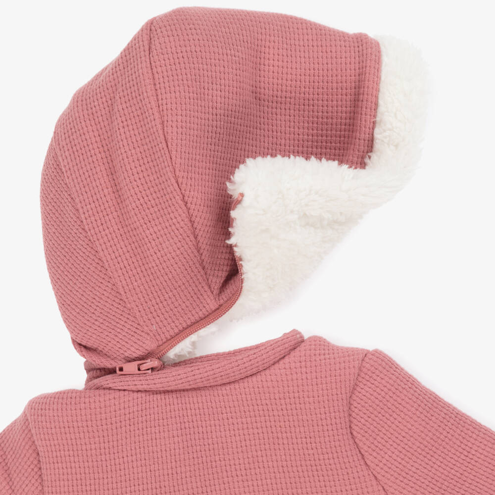 Mayoral Newborn-أفارول شتوي جيرسي لون زهري للبنات الرضع | Childrensalon