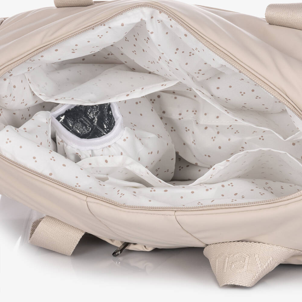 Mayoral Newborn-Beige Waterproof Baby Changing Bag (38cm) | Childrensalon