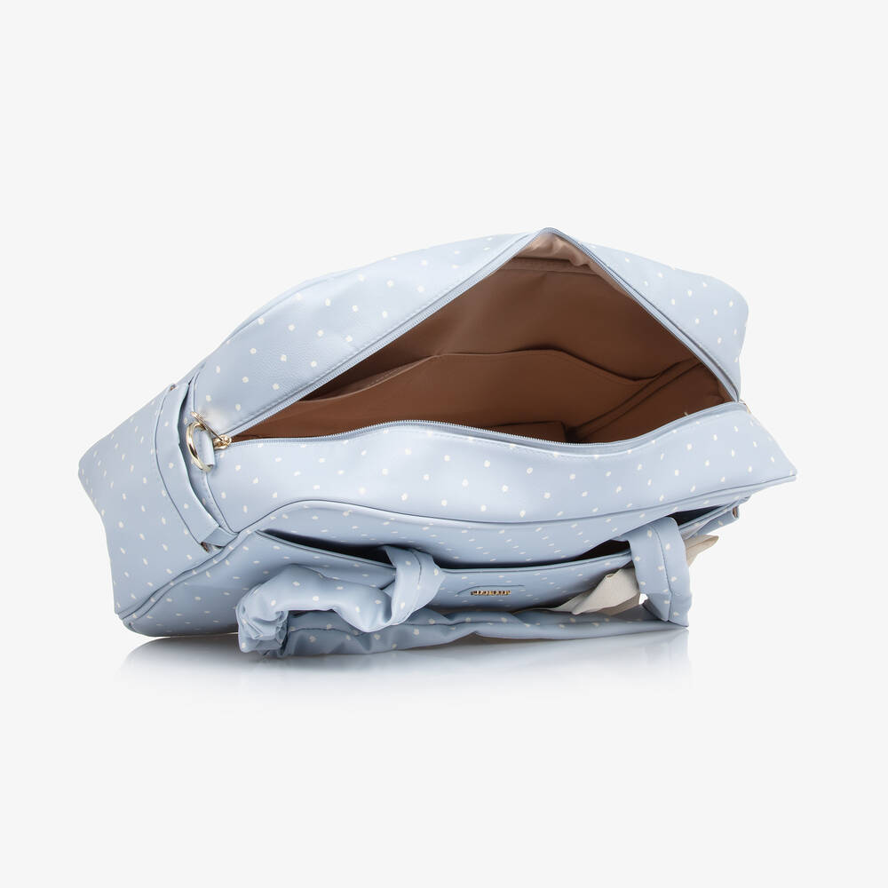 Mayoral-Blue Faux Leather Changing Bag (48cm) | Childrensalon