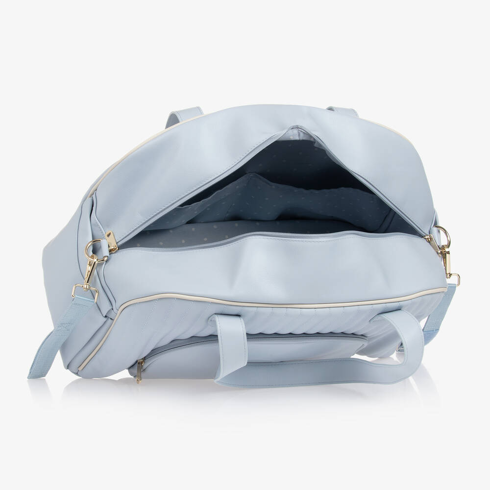 Mayoral-Blue Quilted Changing Bag (44cm) | Childrensalon