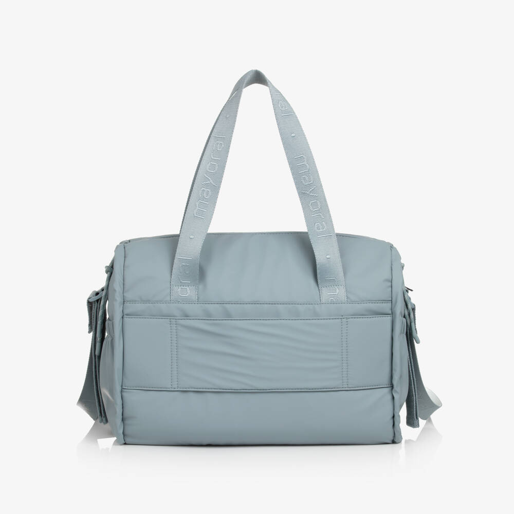 Mayoral Newborn-Blue Waterproof Baby Changing Bag (38cm) | Childrensalon