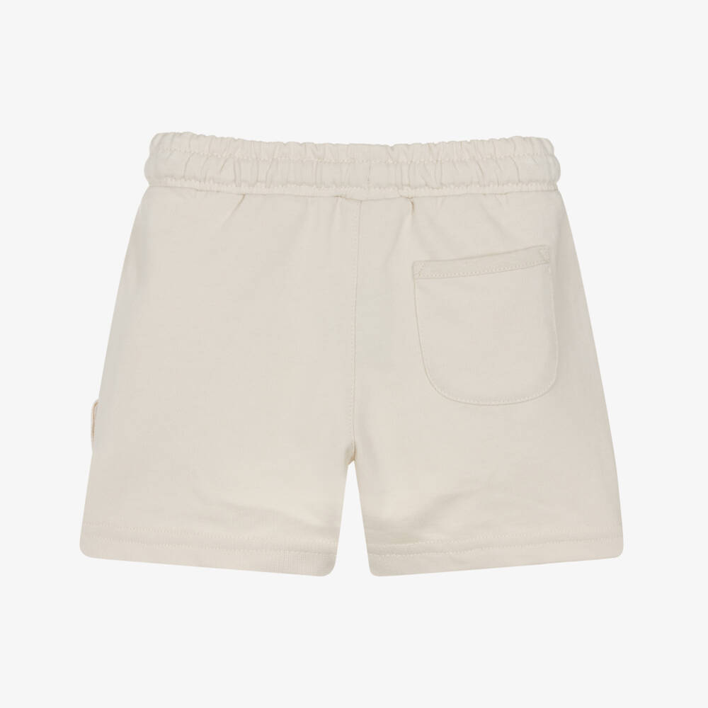 Mayoral-شورت جيرسي بطبعة مركبة لون بيج للأولاد | Childrensalon