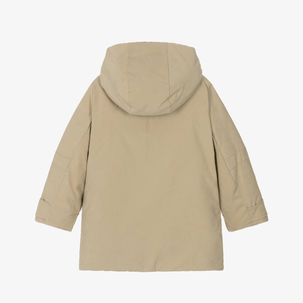 Mayoral-معطف باركا بهودي ومبطن لون بيج للأولاد | Childrensalon