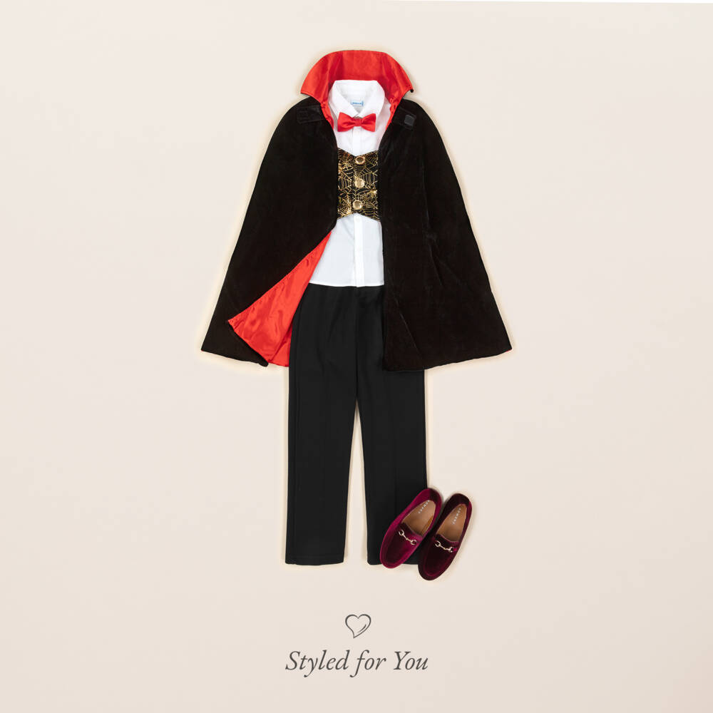 Mayoral Nukutavake-Boys Black Chino Relaxed Jersey Trousers | Childrensalon