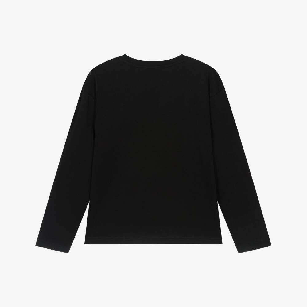 Mayoral Нукутаваке-Boys Black Cotton Top with Skate Graphics | Childrensalon