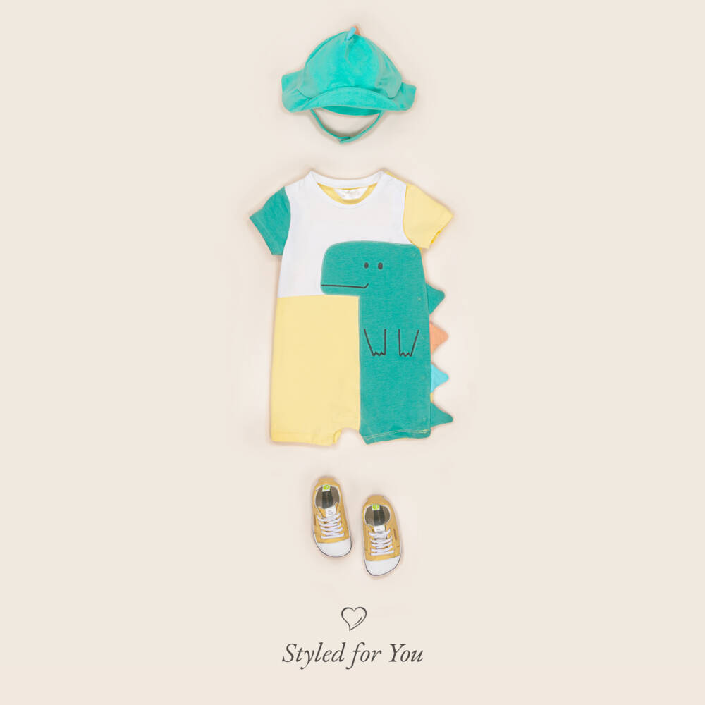 Mayoral-Boys Blue Cotton Dinosaur Socks (3 Pack) | Childrensalon