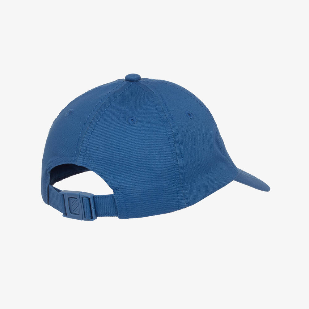 Mayoral-Boys Blue Cotton Twill Shark Cap | Childrensalon