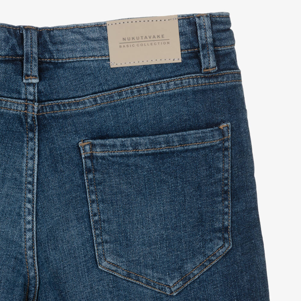 Mayoral Нукутаваке-Boys Blue Denim 5 Pocket Shorts | Childrensalon