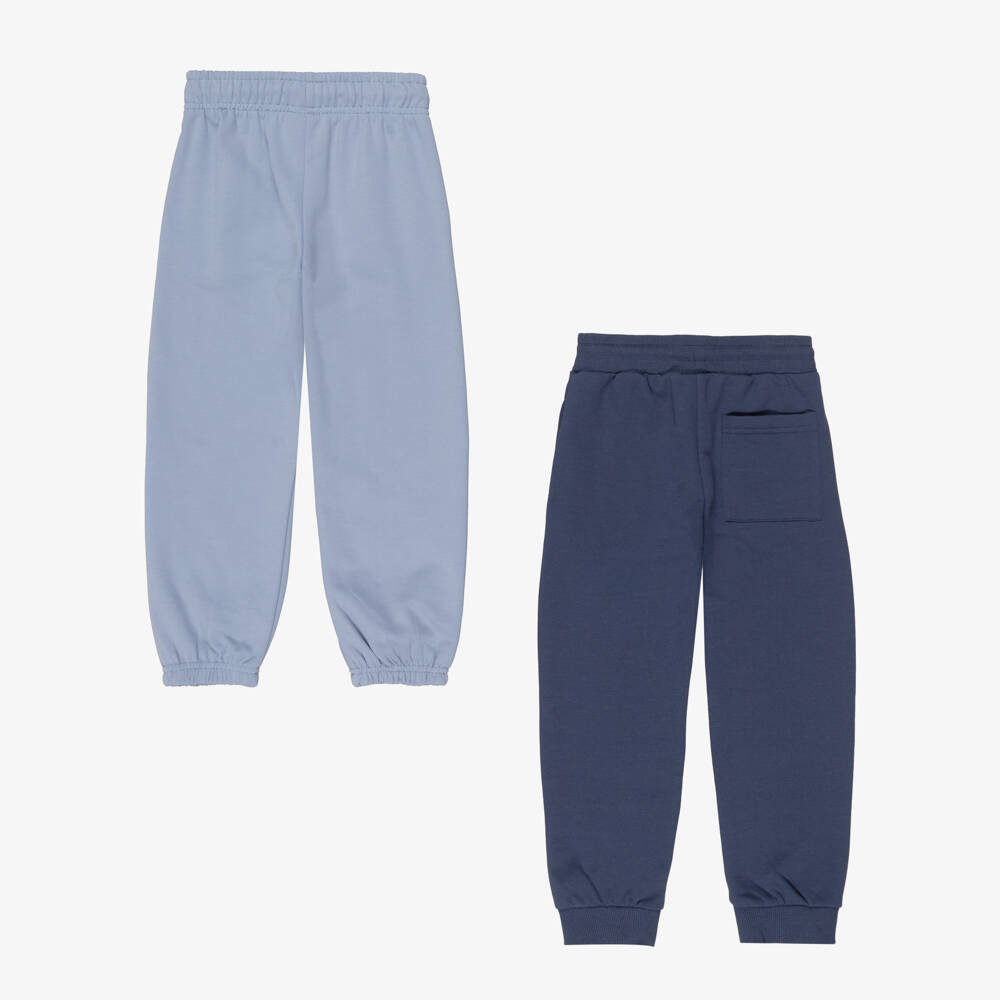 Mayoral-Boys Blue & Ivory Hooded Tracksuit Set | Childrensalon