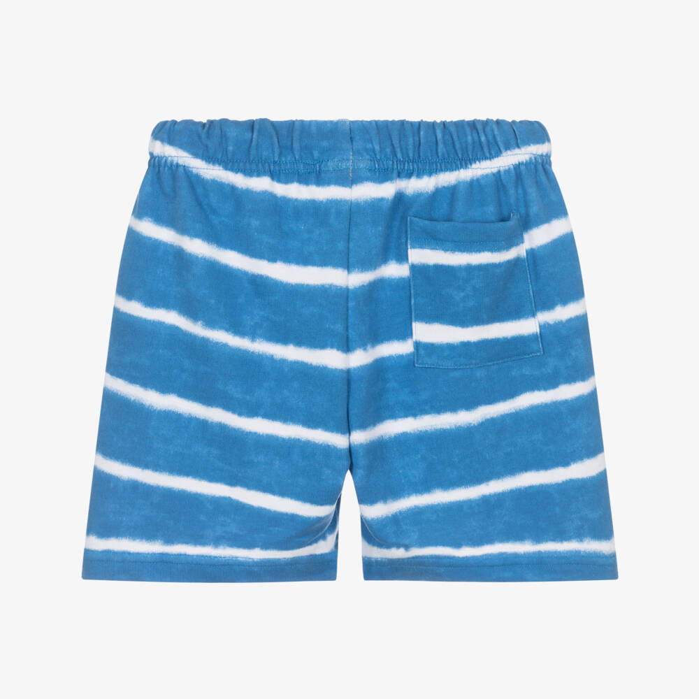 Mayoral-شورت جيرسي مقلم لون أزرق للأولاد | Childrensalon