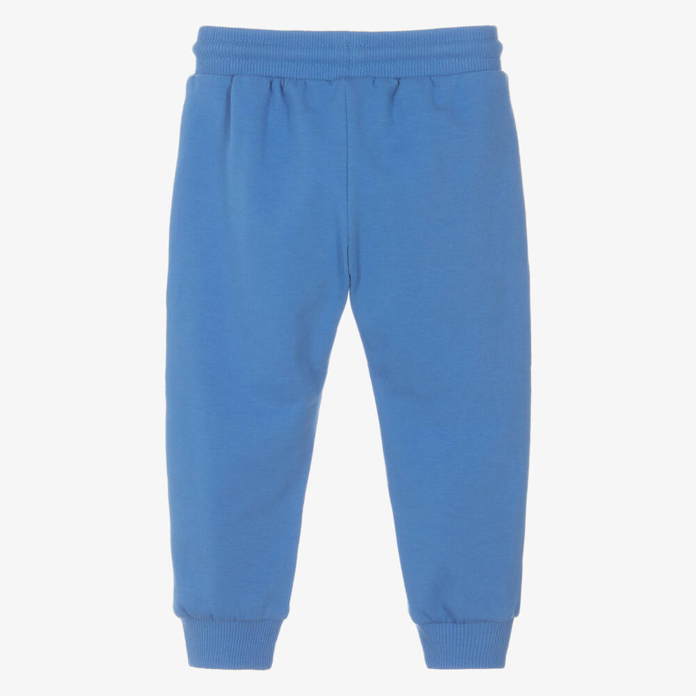 Mayoral-Boys Bright Blue Jersey Joggers | Childrensalon
