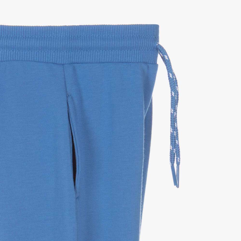 Mayoral-Boys Bright Blue Jersey Joggers | Childrensalon