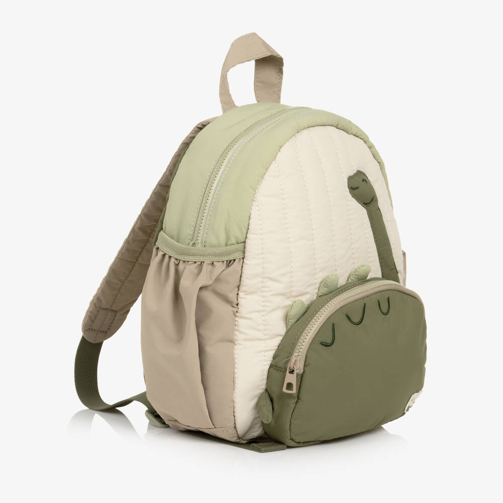 Mayoral-Boys Green Dinosaur Mini Backpack (26cm) | Childrensalon