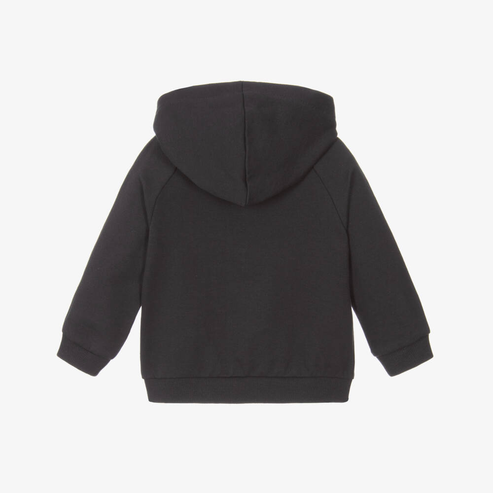 Mayoral-Boys Grey Camper Print Jersey Hoodie | Childrensalon