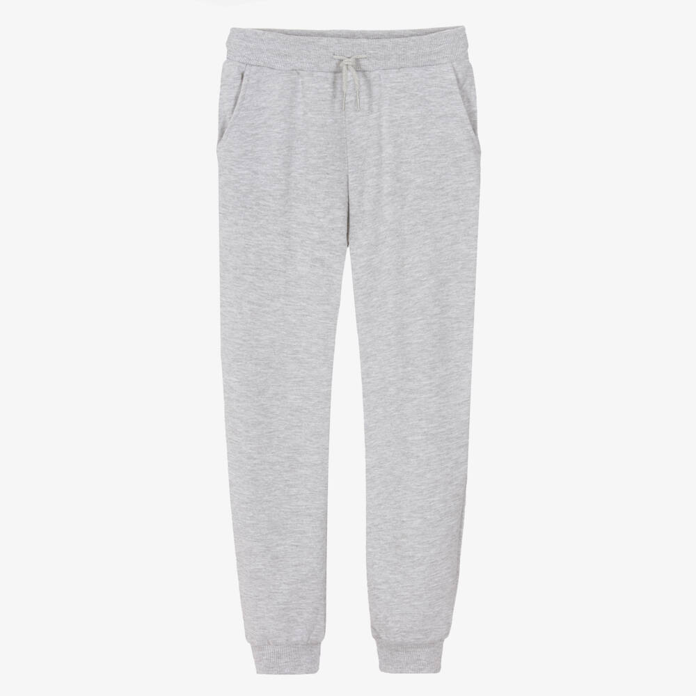 Mayoral Нукутаваке-Boys Grey Marl Drawstring Jersey Joggers | Childrensalon
