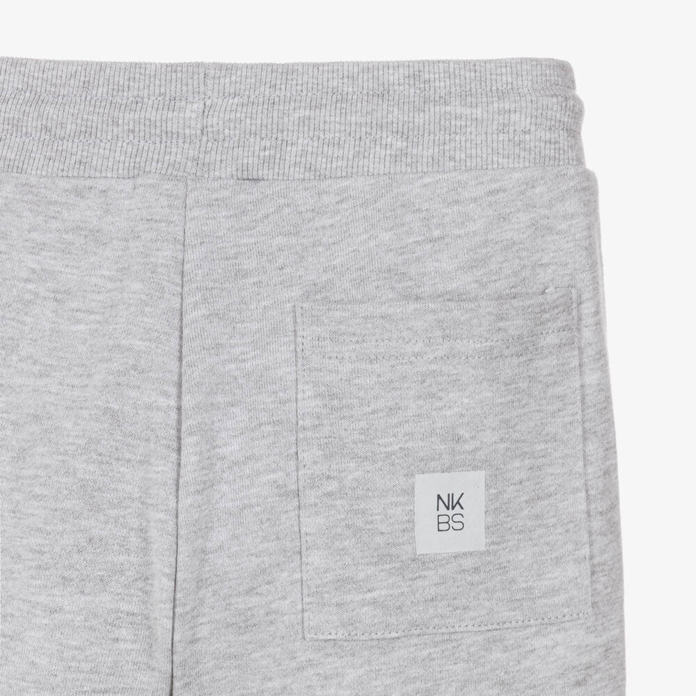 Mayoral Нукутаваке-Boys Grey Marl Drawstring Jersey Joggers | Childrensalon