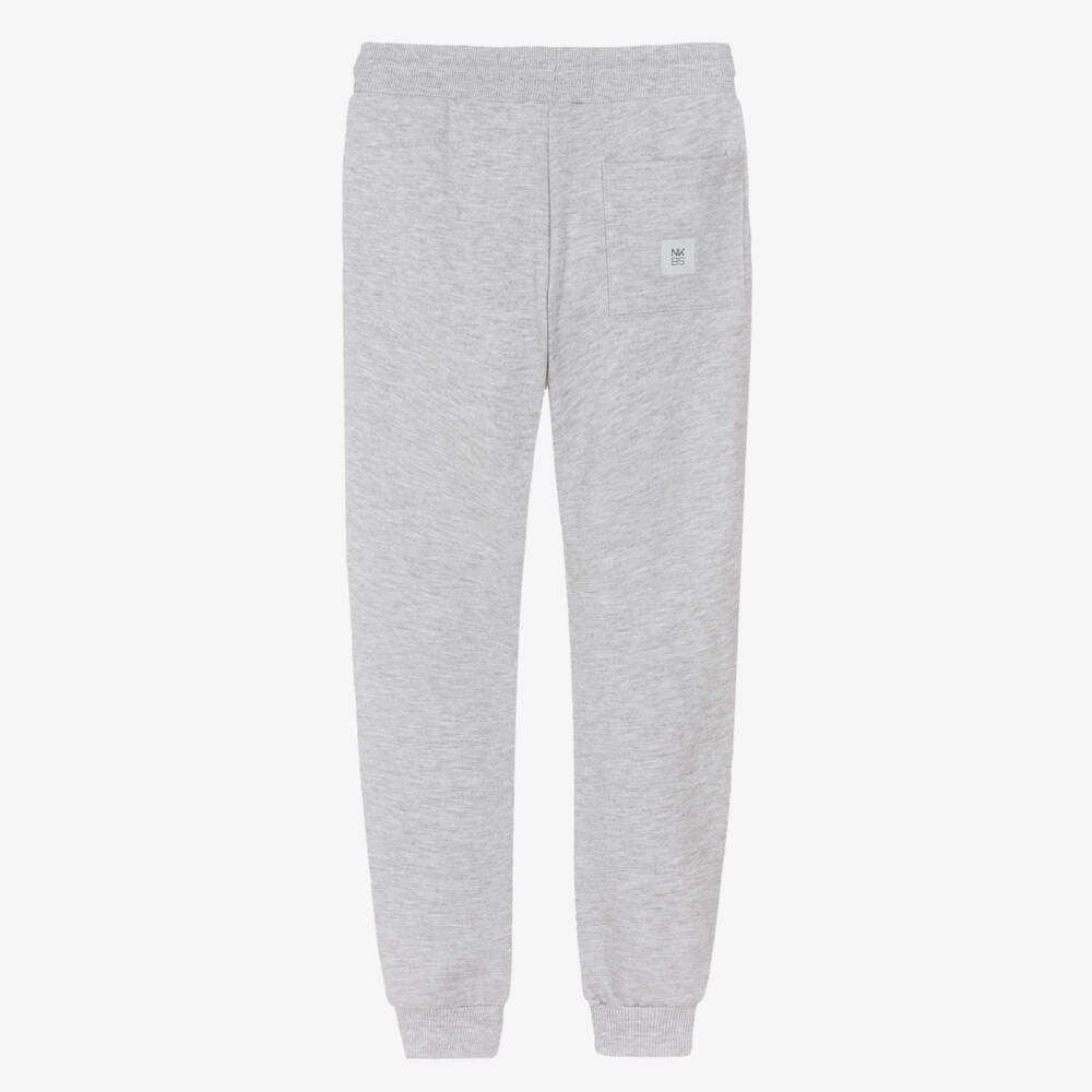 Mayoral Нукутаваке-Boys Grey Marl Drawstring Jersey Joggers | Childrensalon