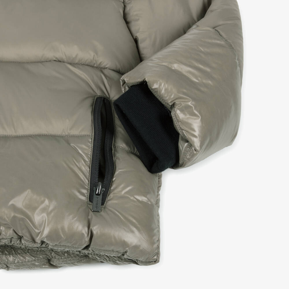 Mayoral-Куртка-пуховик зеленая хаки для мальчиков | Childrensalon